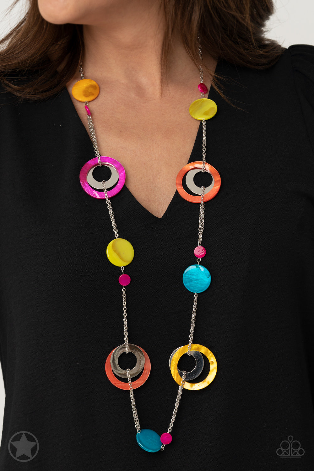 Paparazzi Kaleidoscopically Captivating Multi Necklace