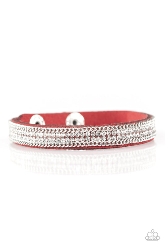 Paparazzi Babe Bling - Red Bracelets