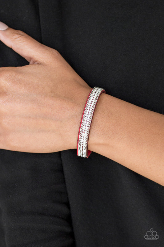 Paparazzi Babe Bling - Red Bracelets