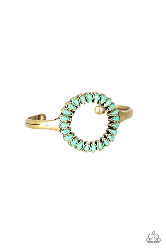 Paparazzi Divinely Desert - Brass Bracelet