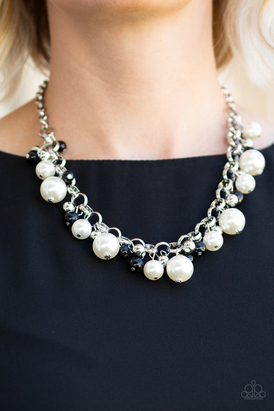 Paparazzi The Upstater - Black Necklace
