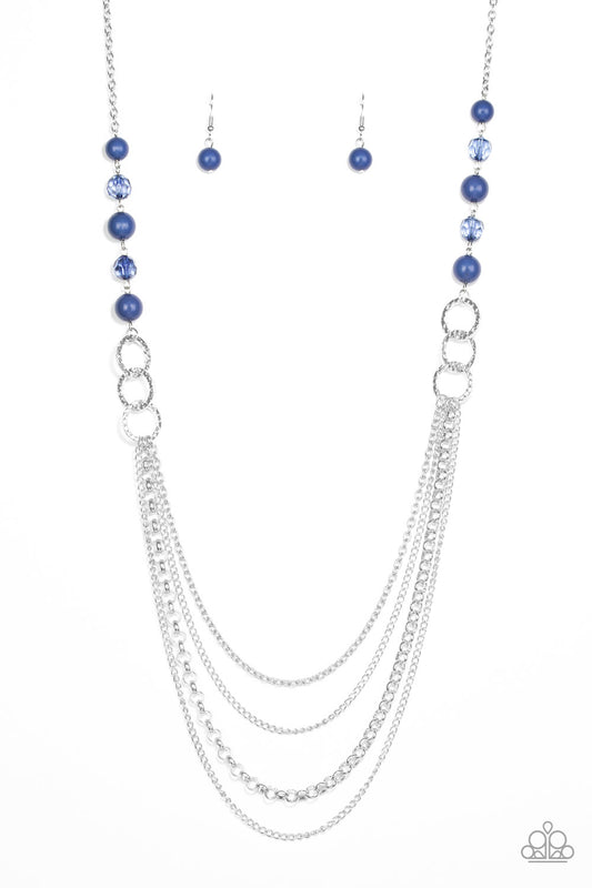 Paparazzi Vividly Vivid - Blue Necklace