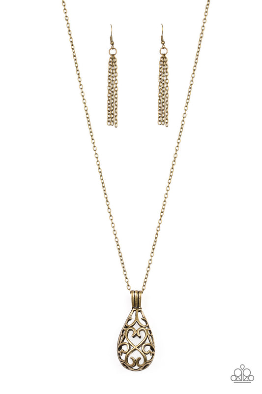 Paparazzi Magic Potions - Brass Necklace
