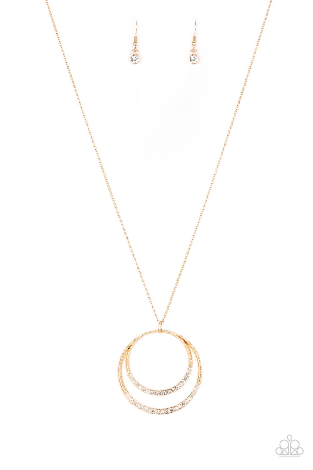 Paparazzi Front and EPICENTER - Gold Necklace