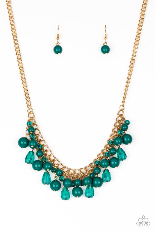Tour de Trendsetter - Green Paparazzi Necklace