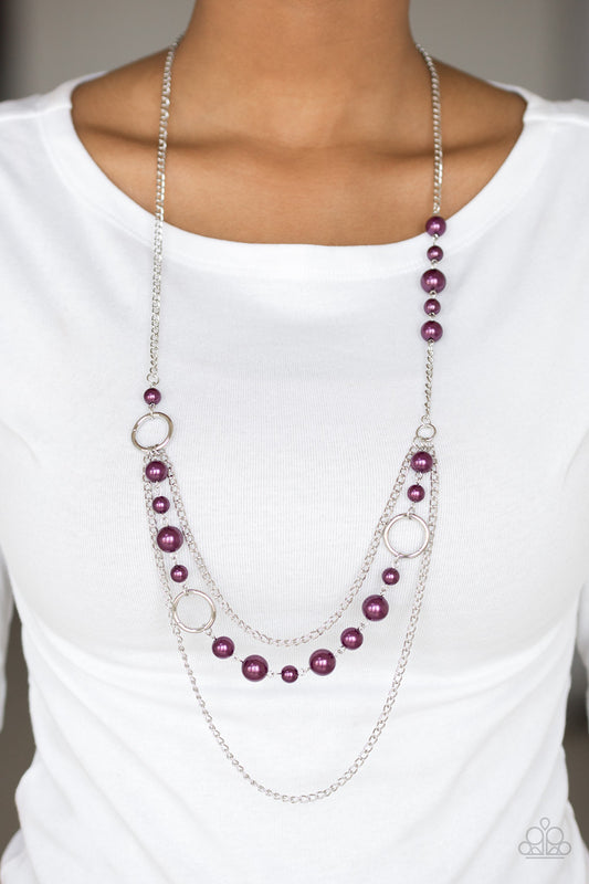 Paparazzi Party Dress Princess - Purple Necklace