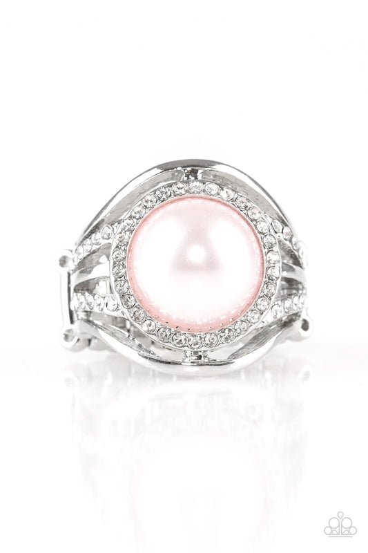 Paparazzi Pampered In Pearls - Pink Ring