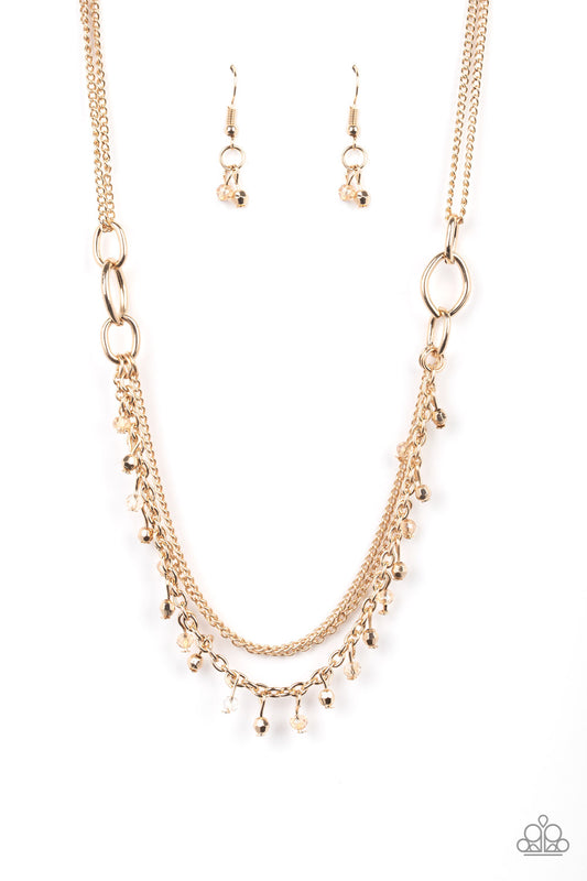 Paparazzi Financially Fabulous - Gold Necklace