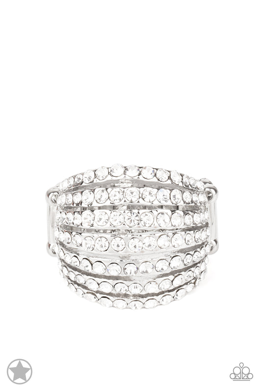 Paparazzi Blinding Brilliance - White Ring