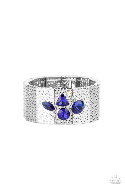 Flickering Fortune - PaparazzivBlue bracelet
