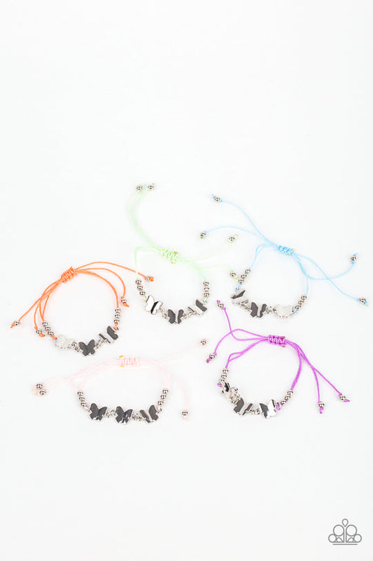 Paparazzi Starlet Shimmer Friendship Bracelets, 10 - Butterfly Charms