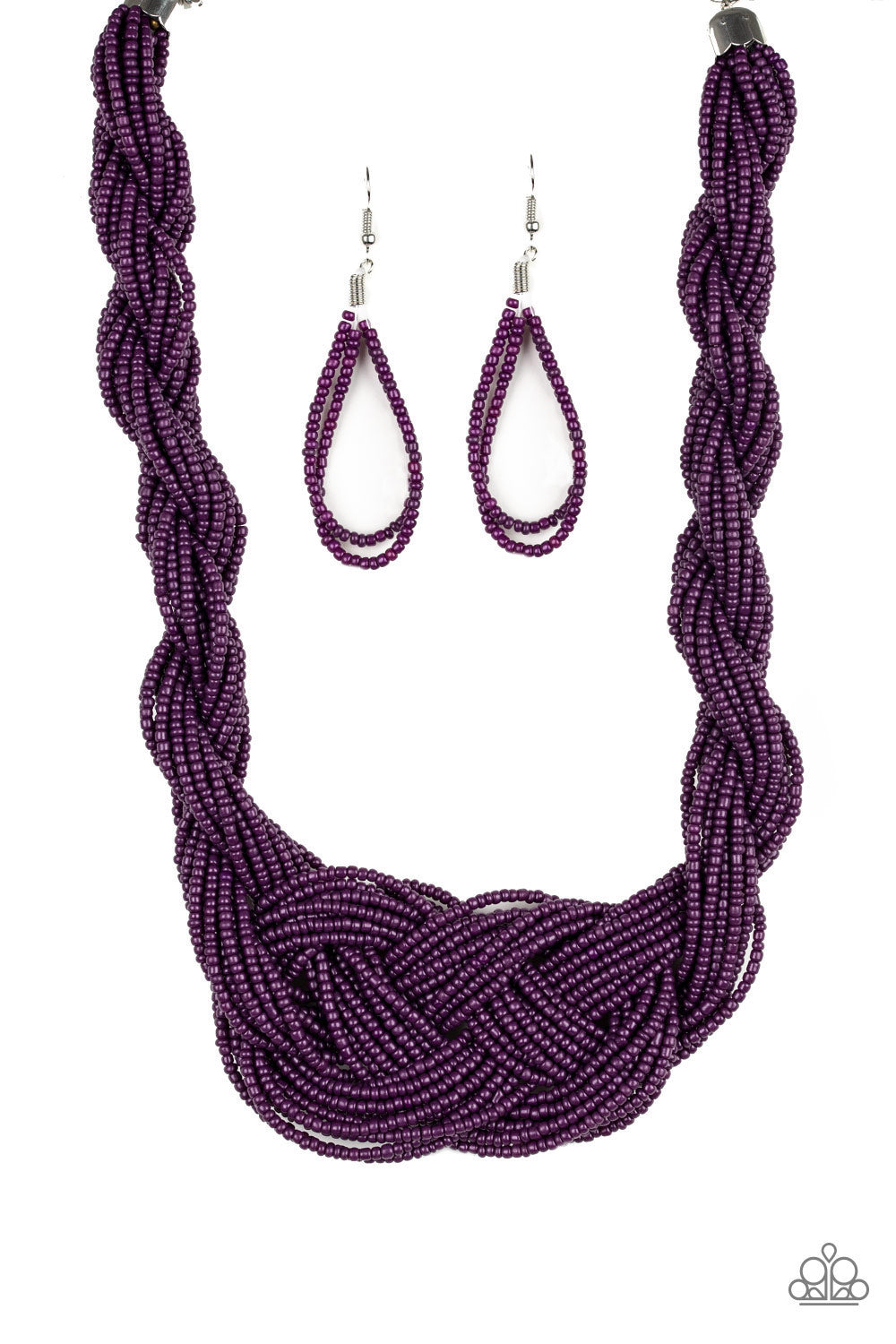 Paparazzi A Standing Ovation - Purple Necklace