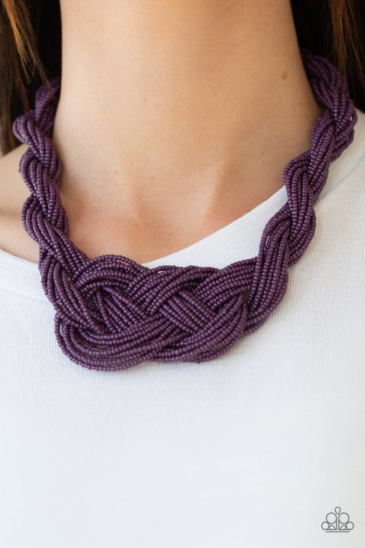 Paparazzi A Standing Ovation - Purple Necklace