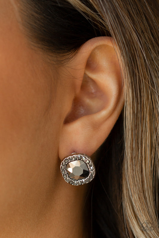 Paparazzi Bling Tastic! - Silver Earring