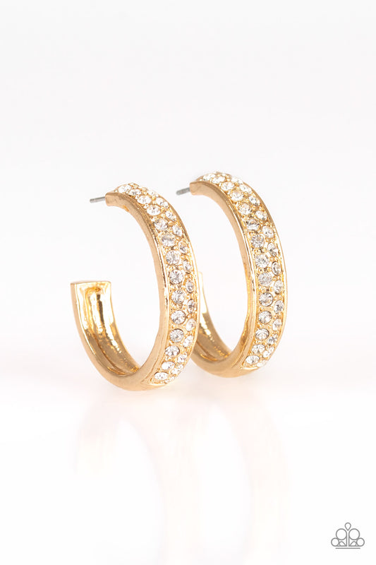 Paparazzi Cash Flow - Gold Earriings