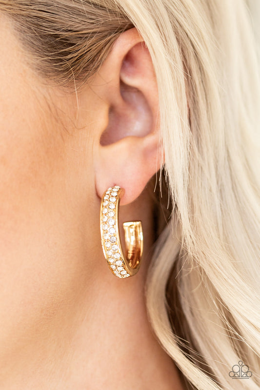 Paparazzi Cash Flow - Gold Earriings