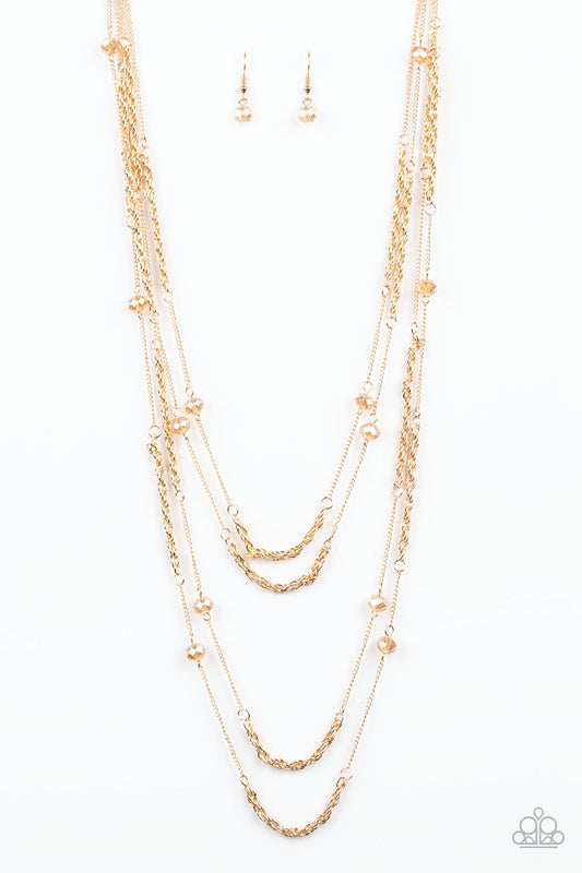 Paparazzi Open For Opulence - Gold Necklace