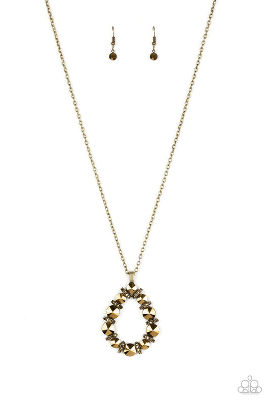 Paparazzi Making Millions - Brass Necklace