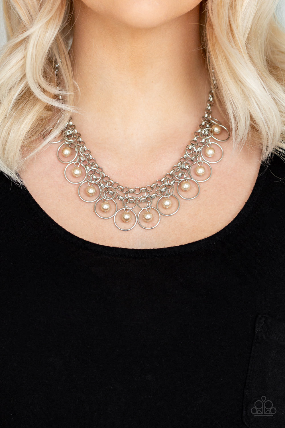 Paparazzi Party Time - Brown Necklace