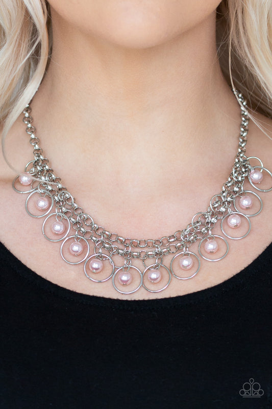 Paparazzi Party Time - Pink Necklace
