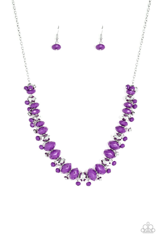 Paparazzi BRAGs To Riches - Purple Necklace