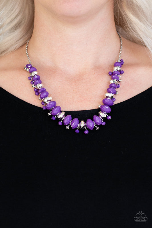 Paparazzi BRAGs To Riches - Purple Necklace
