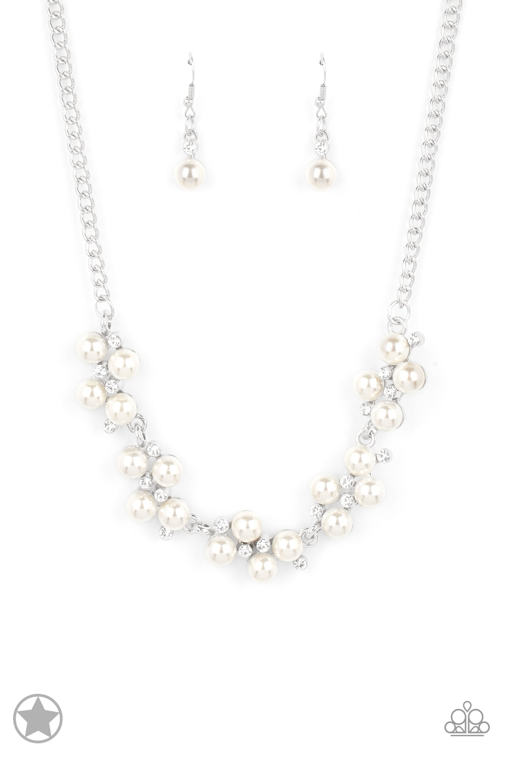 Paparazzi Love Story White Necklace