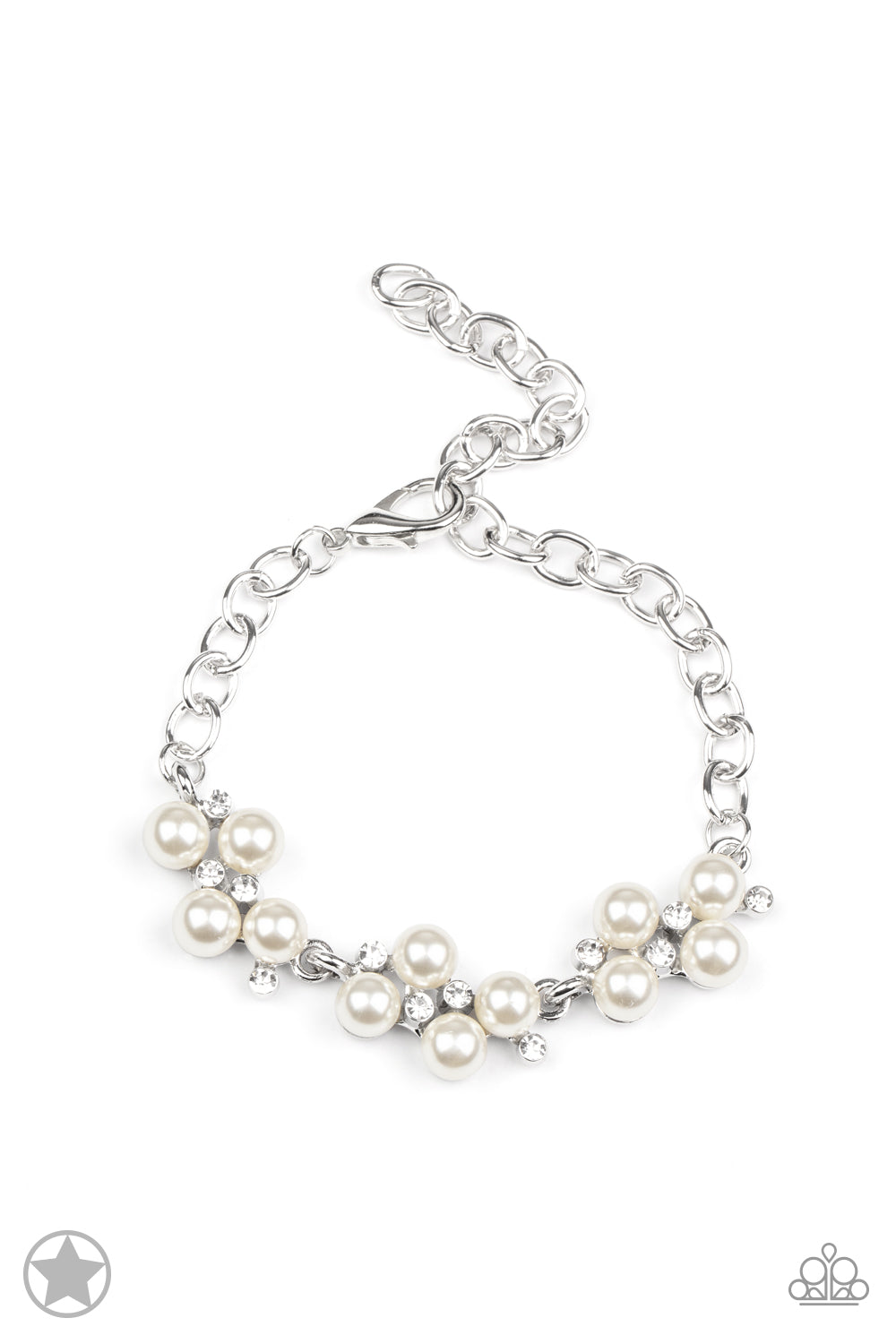 Paparazzi I Do White Bracelet