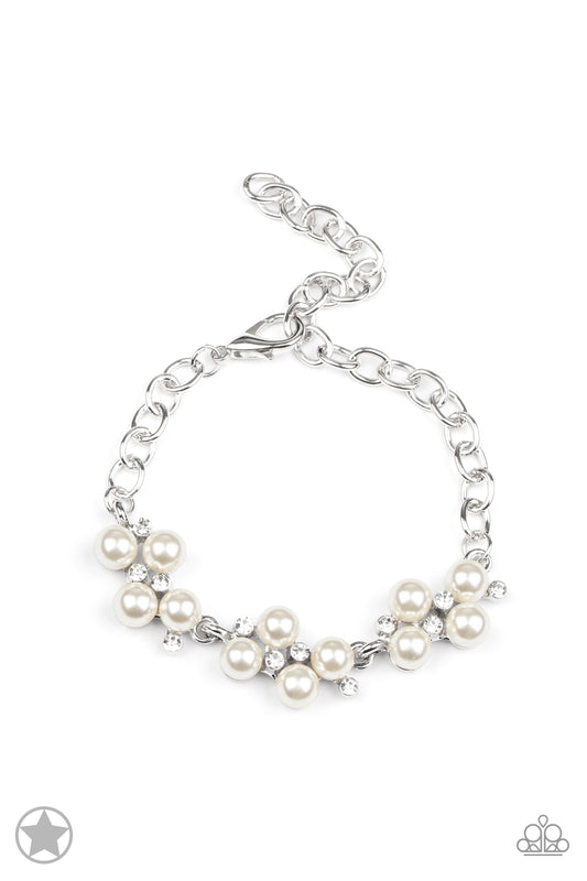 Paparazzi I Do White Bracelet
