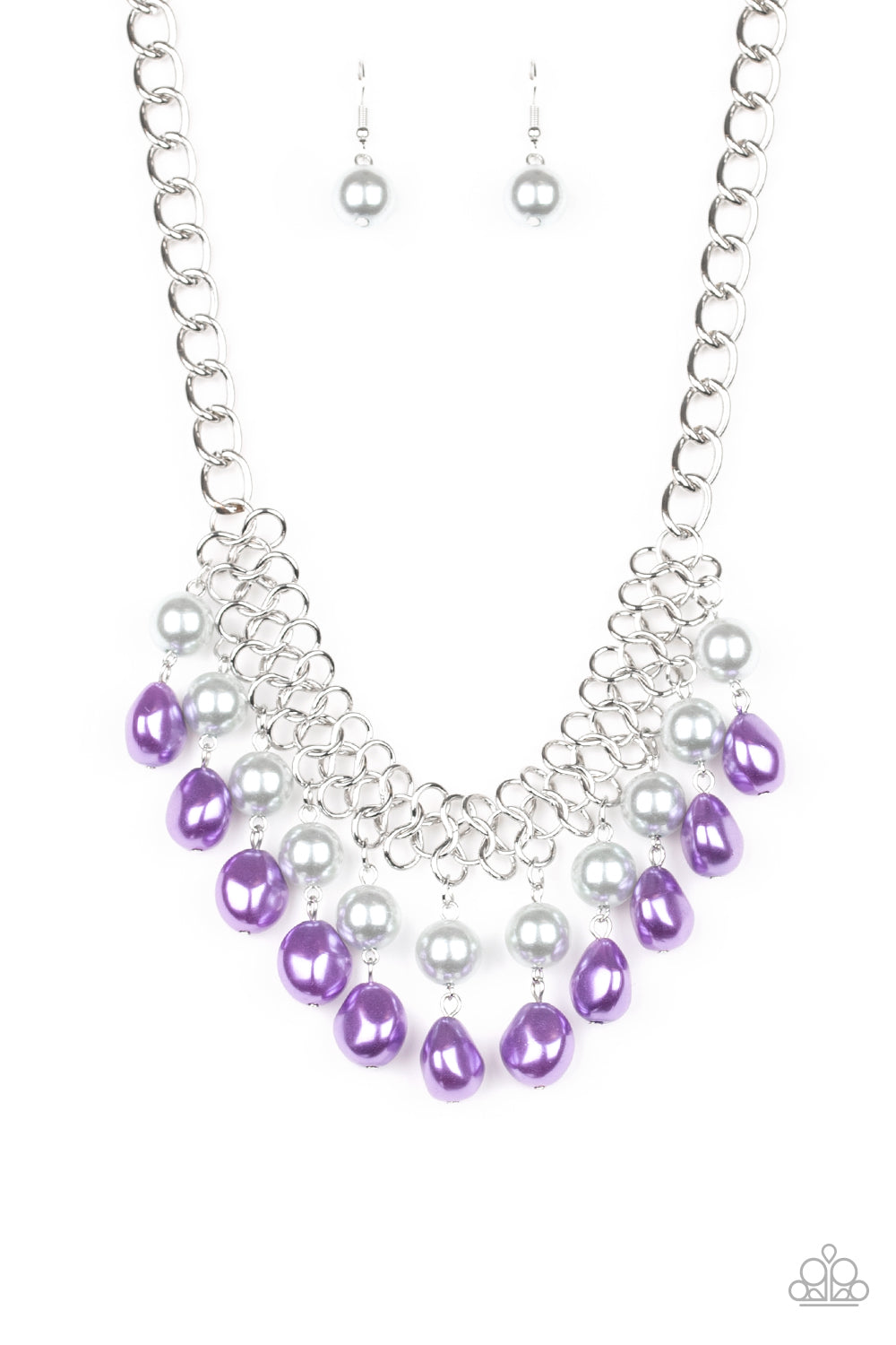 Paparazzi 5th Avenue Fleek - Purple Necklace