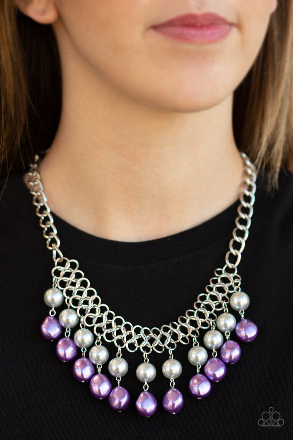 Paparazzi 5th Avenue Fleek - Purple Necklace
