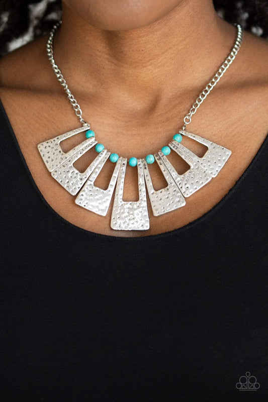 Paparazzi Terra Takeover - Blue Necklace