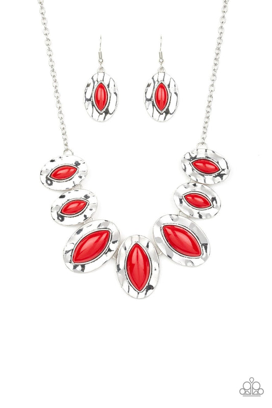 Paparazzi Terra Color -  Red Necklace