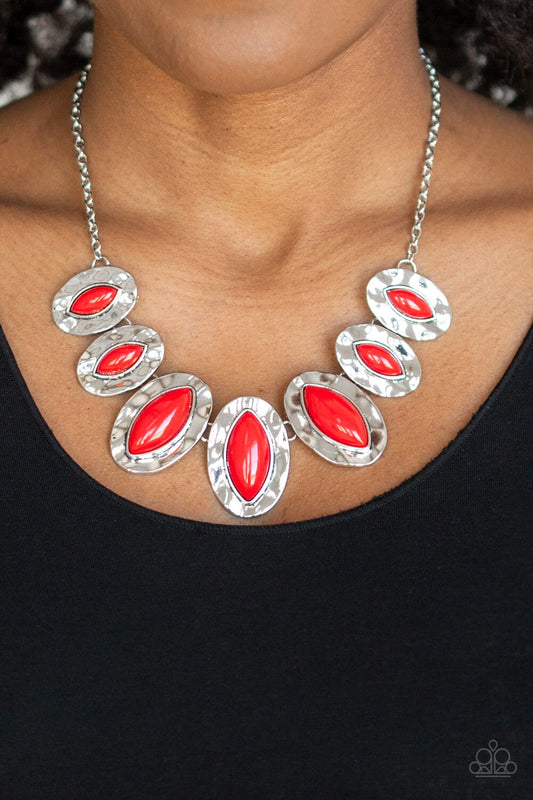 Paparazzi Terra Color -  Red Necklace