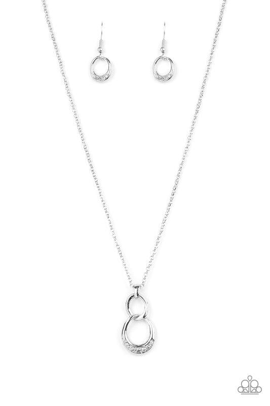 Paparazzi Rockefeller Royal - White Necklace