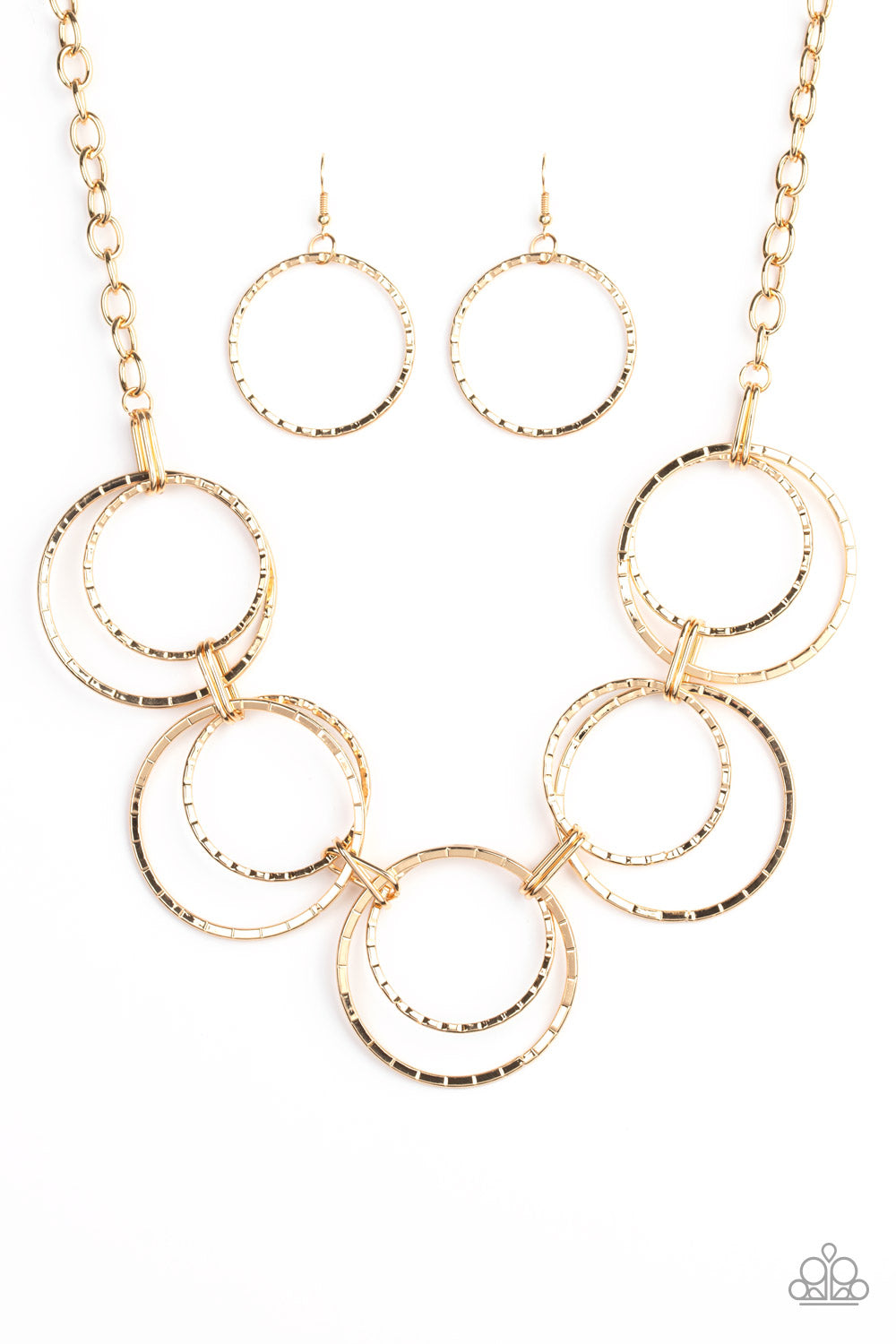 Paparazzi Radiant Revolution - Gold Necklace