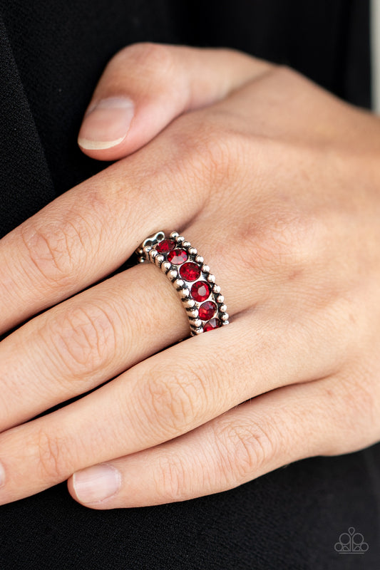 Paparazzi Crank It Up - Red Ring