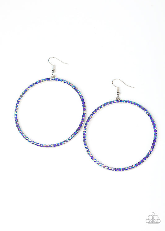 Paparazzi Wide Curves Ahead - Multi Earrings