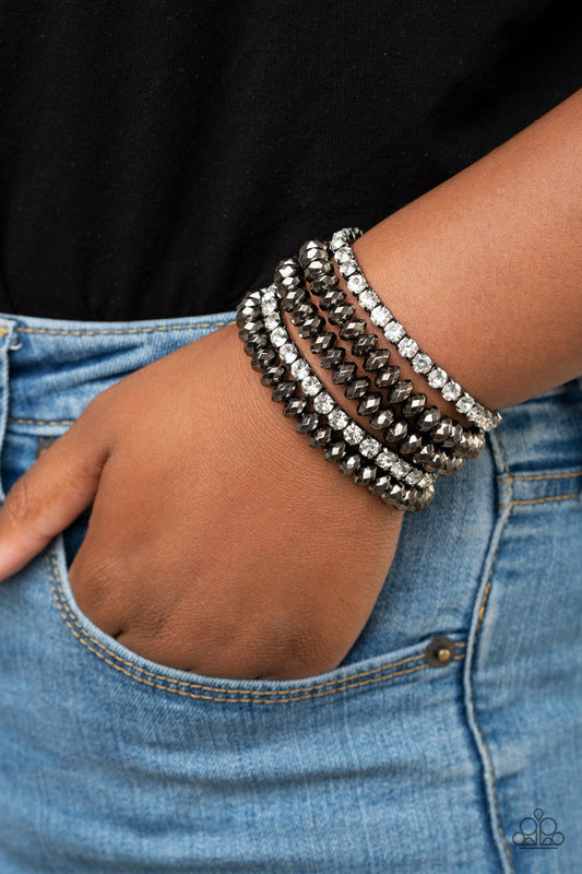 Paparazzi Best of LUXE - Black Bracelet