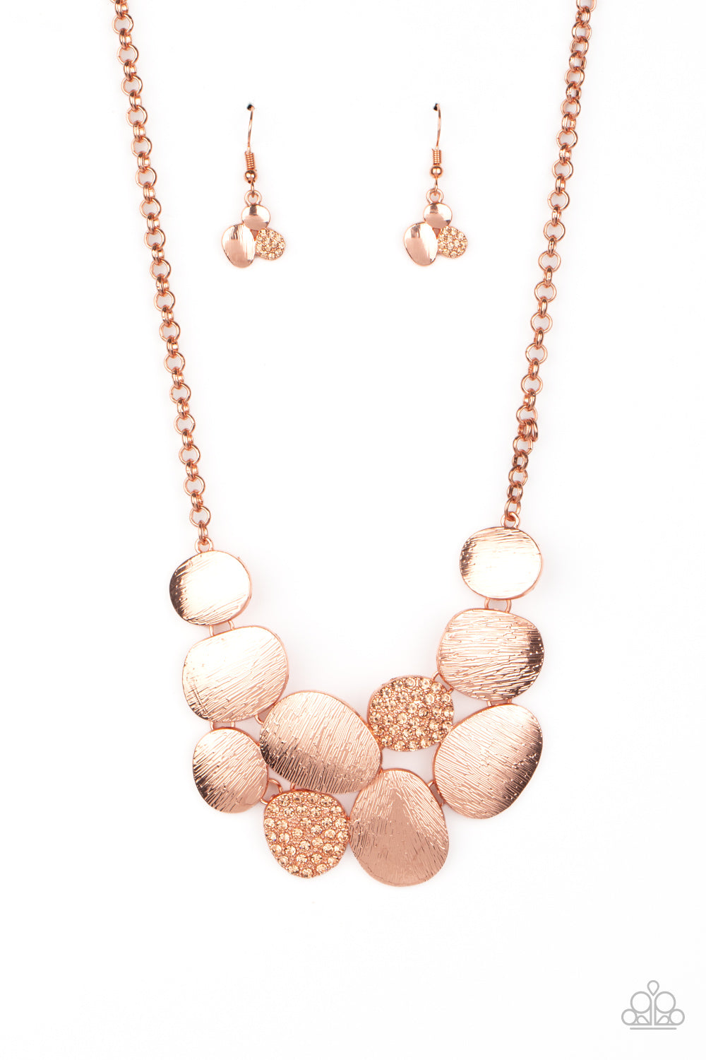 Paparazzi Hard LUXE Story - Copper Necklace