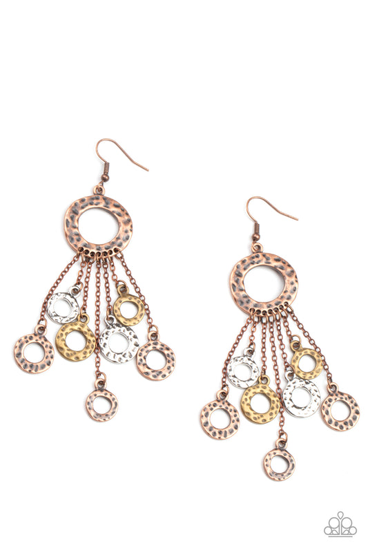 Paparazzi Right Under Your NOISE - Multi Earrings