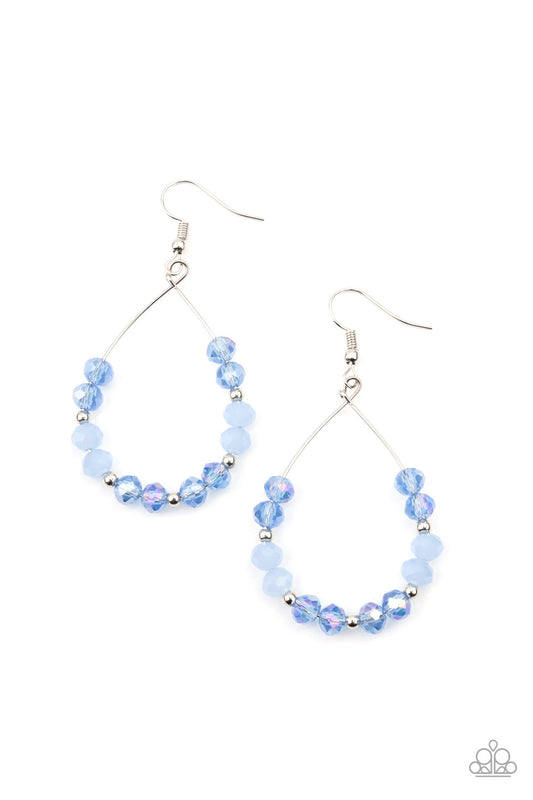 Paparazzi Wink Wink - Blue Earring