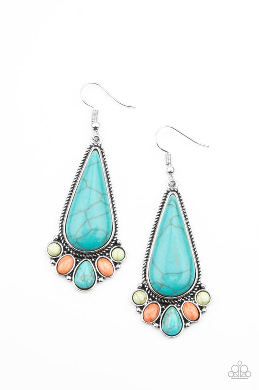 Paparazzi Rural Recluse - Multi Earring