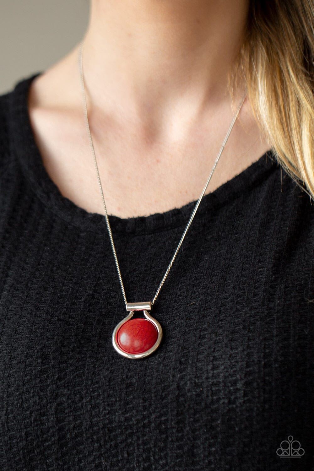 Paparazzi Patagonian Paradise - Red Necklace