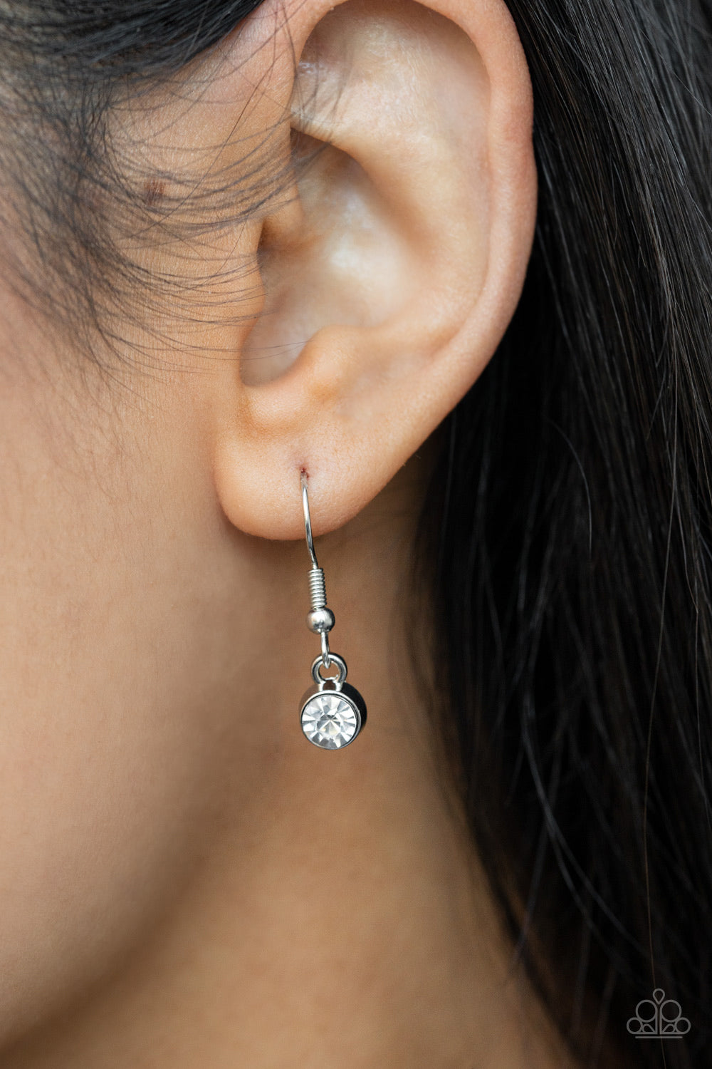 Paparazzi Long Live Sparkle - White Necklace