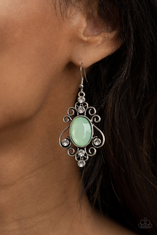 Paparazzi Tour de Fairytale - Green Earrings