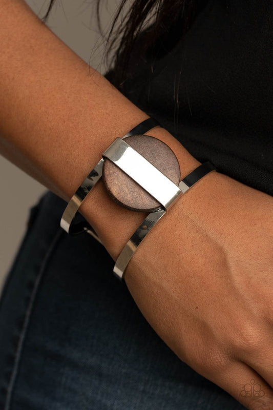 Organic Fusion - Brown Paparazzi Bracelet