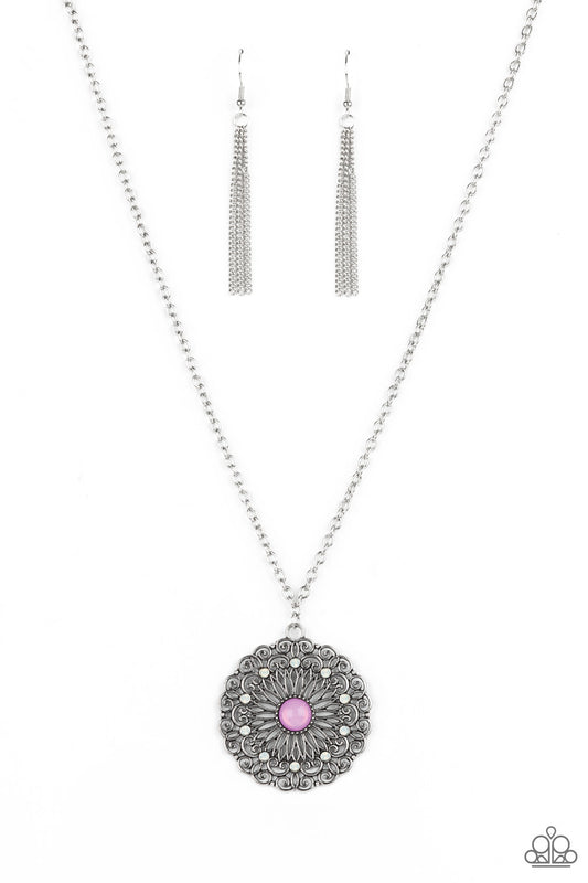 Paparazzi Opal Gardens - Purple Necklace