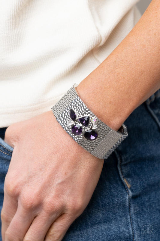 Flickering Fortune - Purple Paparazzi Bracelet