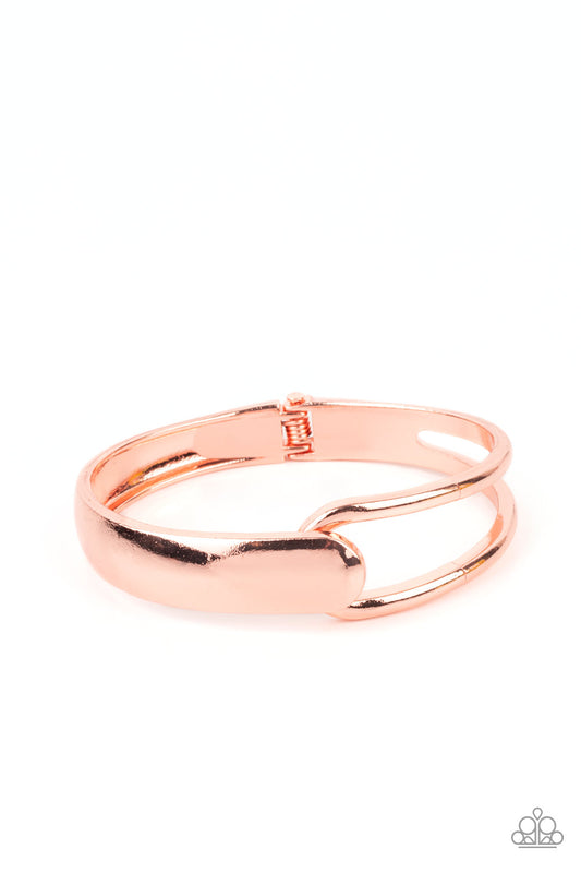 Couture-Clutcher - Copper Paparazzi Bracelet